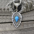 Geometric Alloy Pendant Necklace