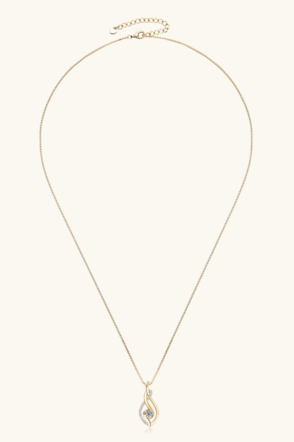 Moissanite 925 Sterling Silver Necklace